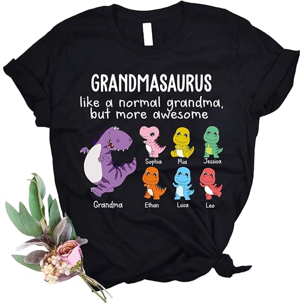Amazon.com: Personalized This Grandma Belongs to Heart Hand Color